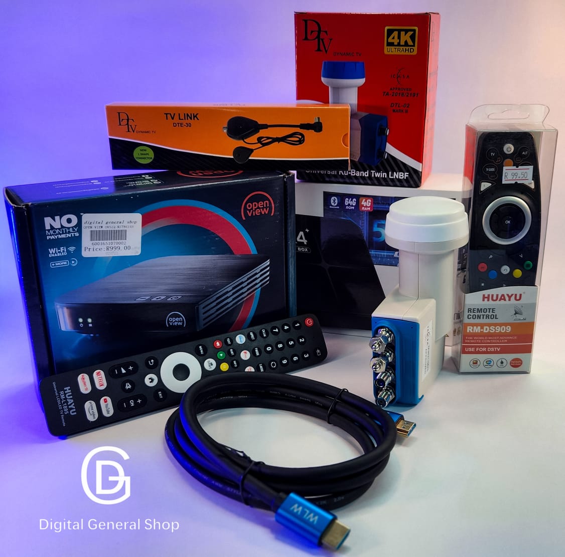 HDMI, LNB, Satelite